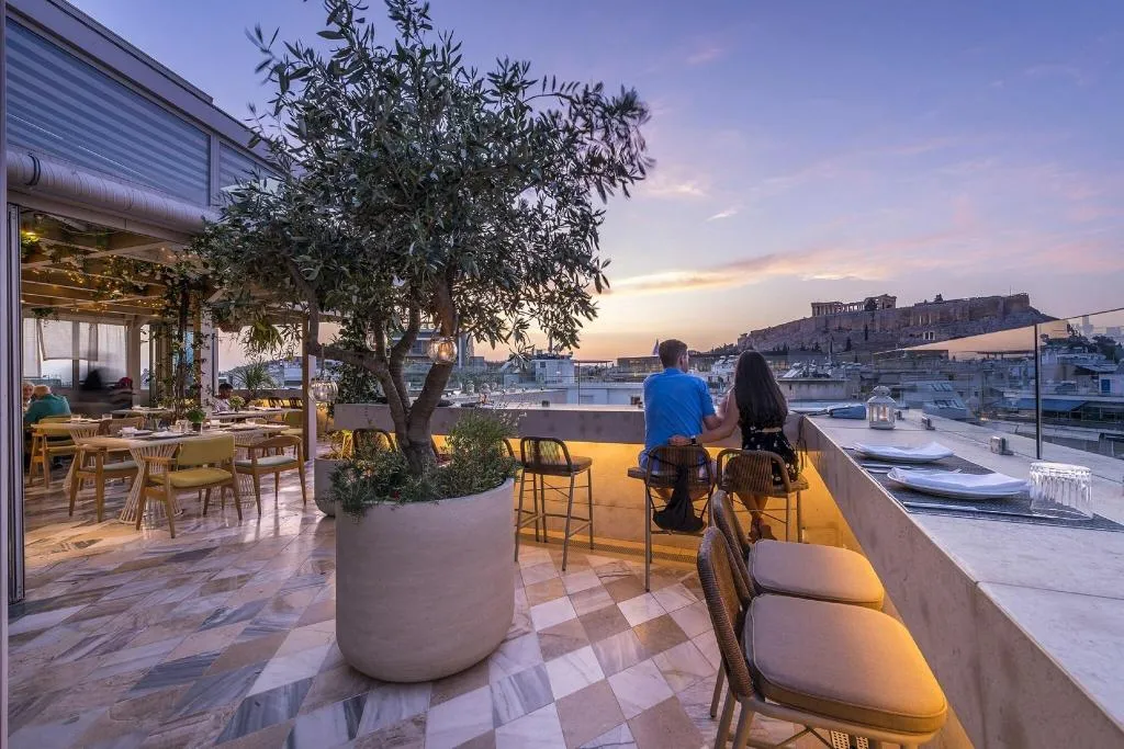 Terrace, Niche Hotel Athens, Athens
