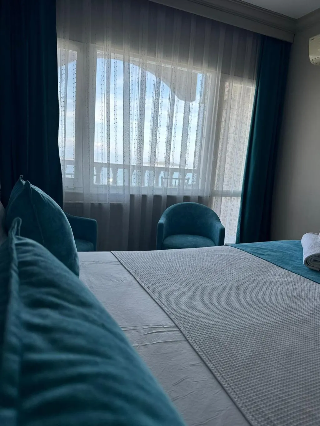DOUBLE POOL VIEW Room, Cunda Basel Hotel, Izmir