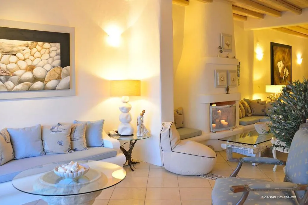 VILLA FIVE BEDROOMS WITH PRIVATE POOL Room, Aegean Pearl Villas  Kanalia, Mykonos