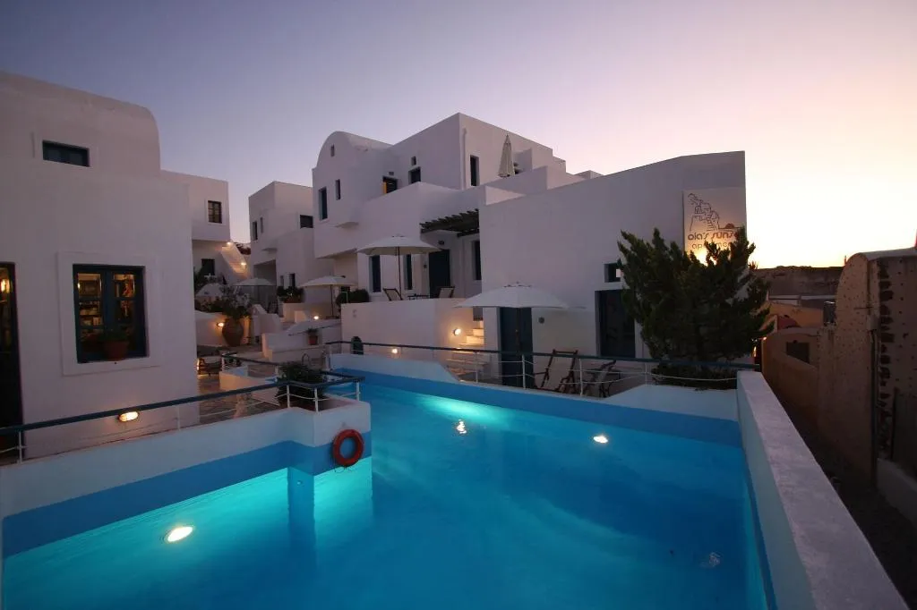 General view, Oia's Sunset, Santorini