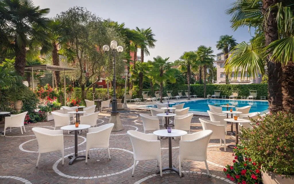 Terrace, Hotel Garda, Milan