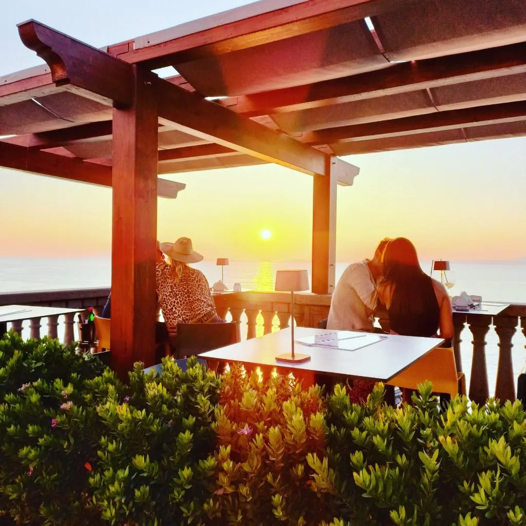 Terrace, Hotel Villa Garden, Naples