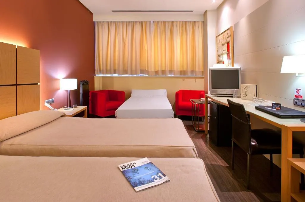 Room, Silken Puerta Valencia, Valencia