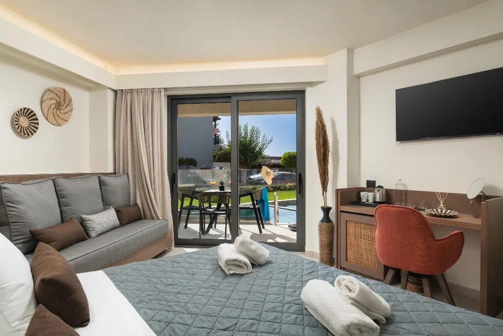 Room DELUXE Room, Elia Agia Marina Resort, Crete