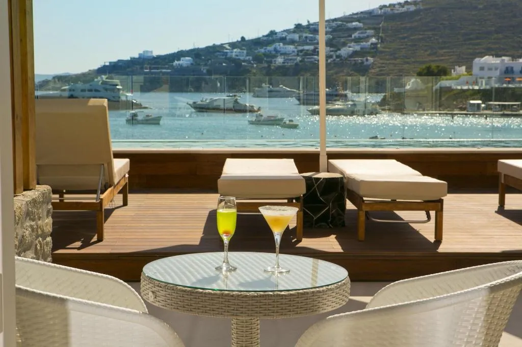 Terrace, Thalassa Boutique Hotel, Mykonos