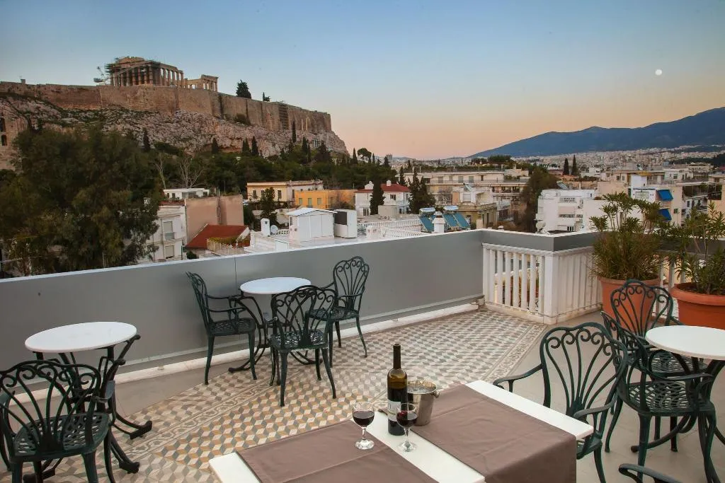 Terrace, Acropolis View, Athens