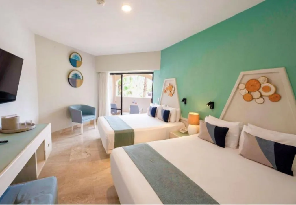 QUADRUPLE NON SMOKING Room, Viva Maya by Wyndham, Trademark All-Inclusive, Cancun Area