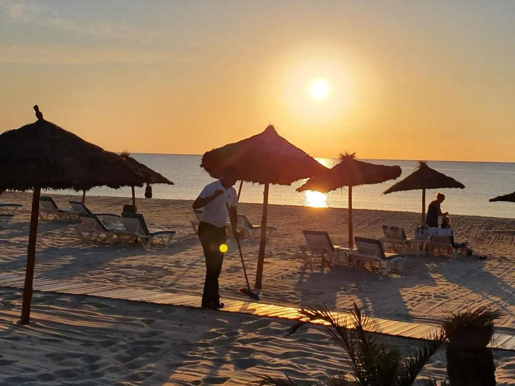 Beach, Hasdrubal Thalassa & Spa Yasmine Hammamet, Tunisia