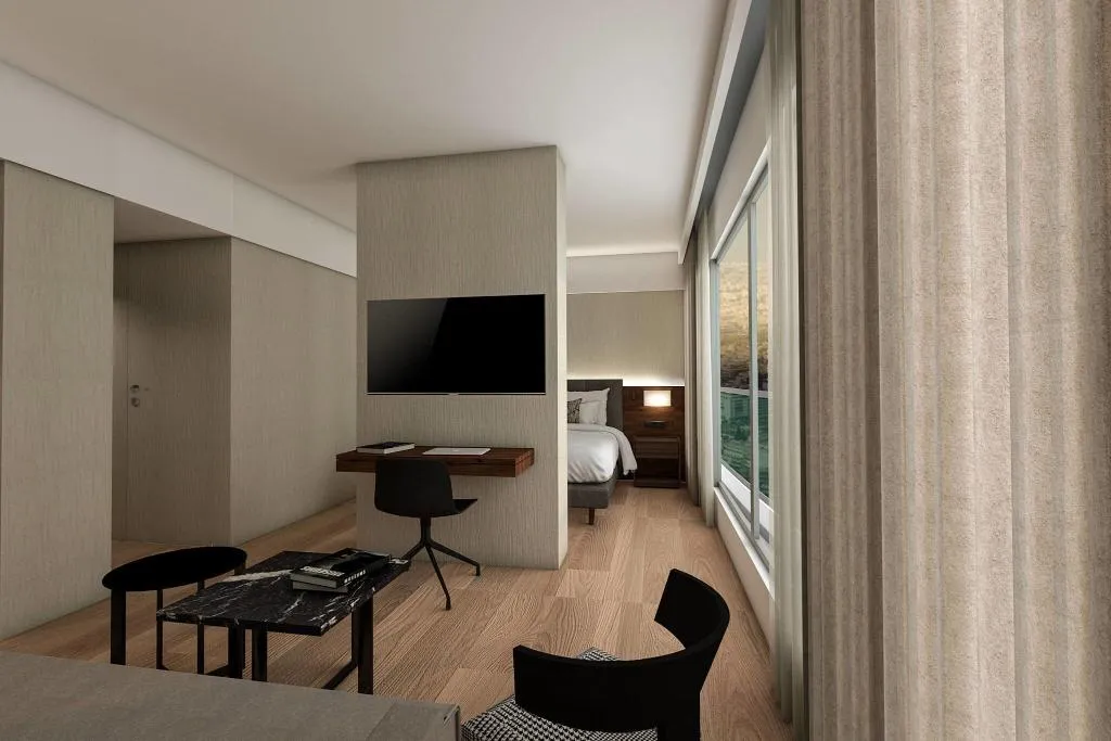 JUNIOR SUITE CITY VIEW KING BED Room, Athens Marriott Hotel, Athens