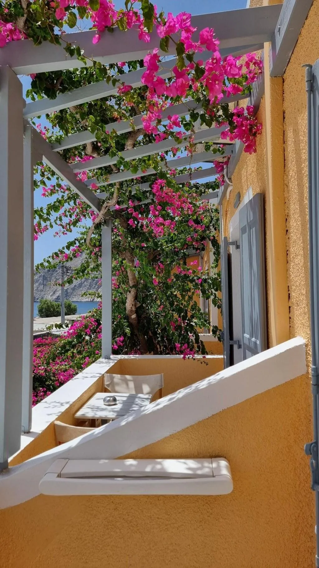 General view, Nostos Beach, Santorini