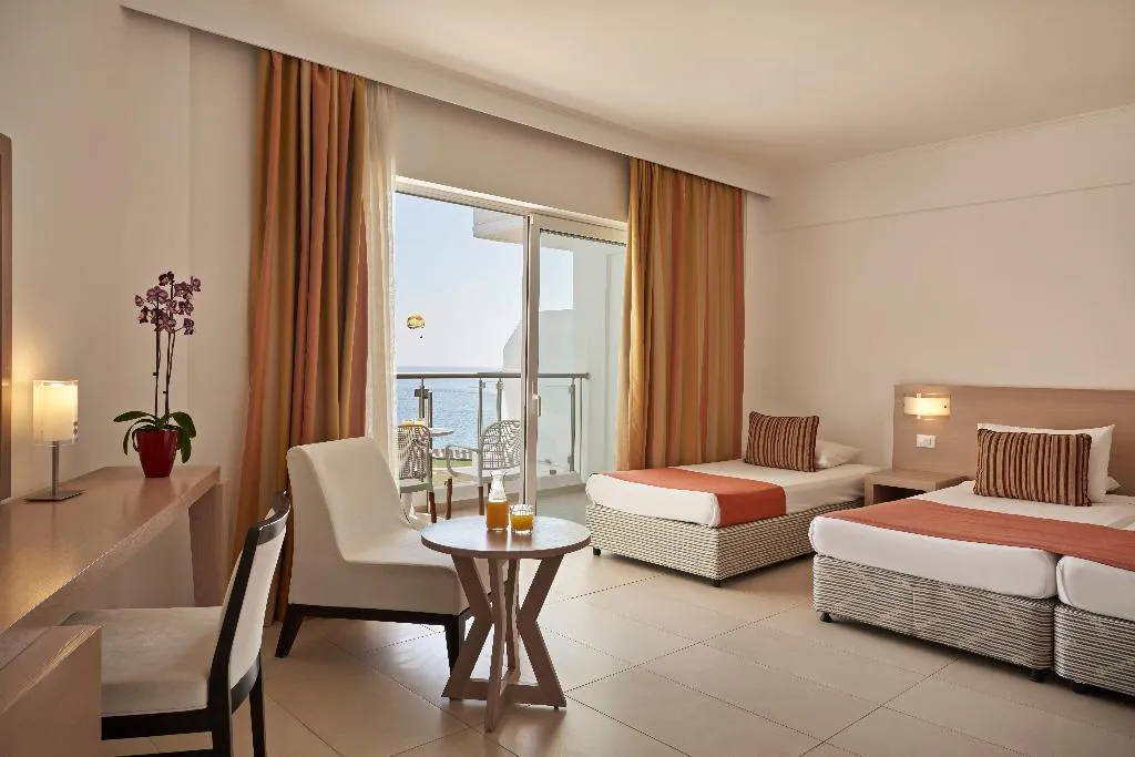FAMILY ROOM SEA VIEW Room, Atlantica Kolymbia Beach, Rhodes