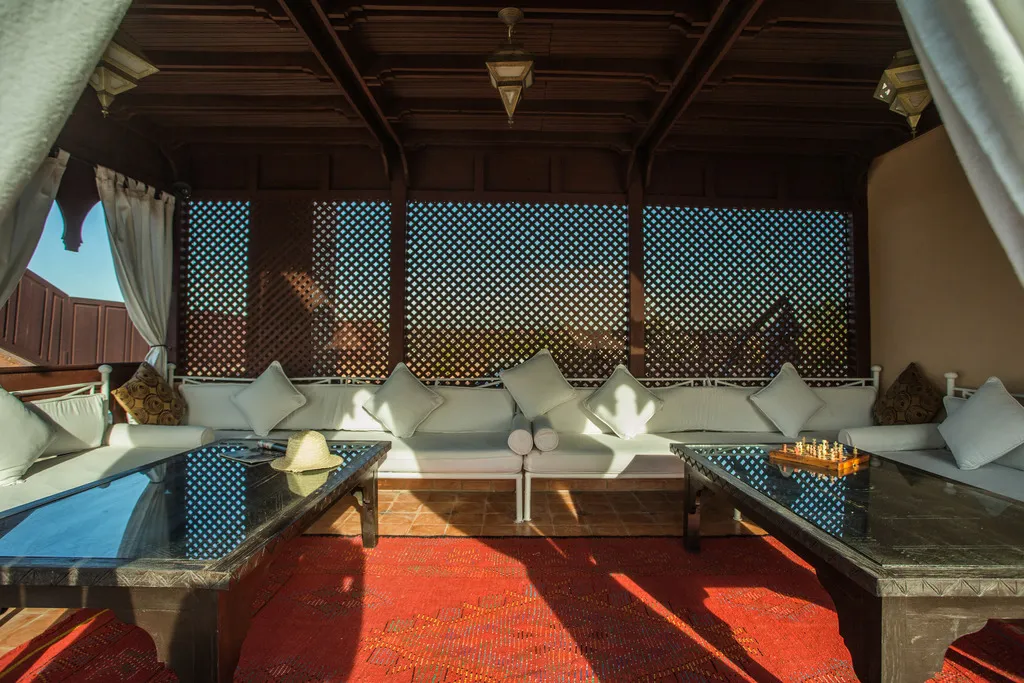 Terrace, Riad Nasreen, Marrakech