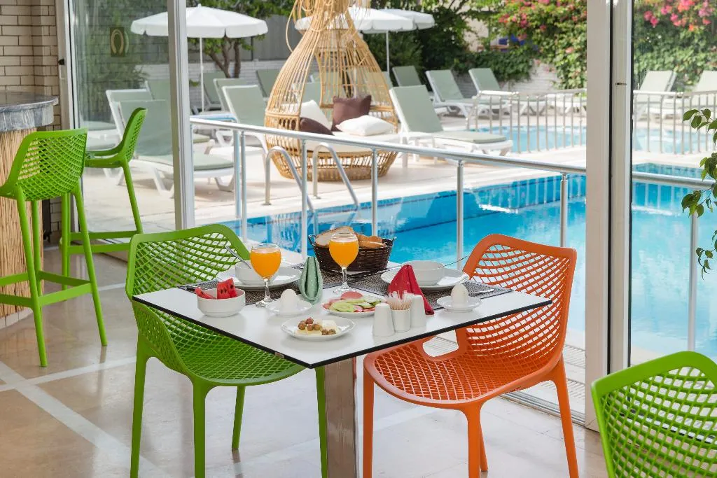 Restaurant, Kleopatra Tuna Apart Hotel, Antalya