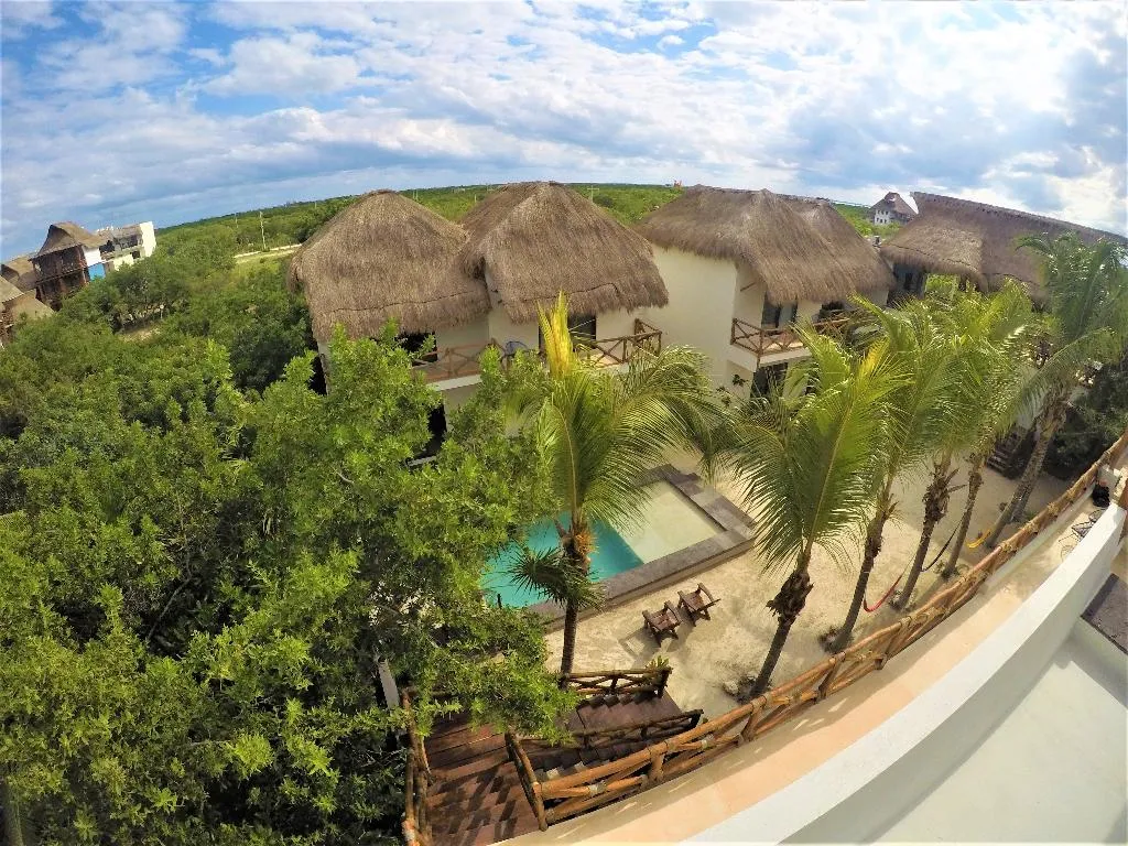 Terrace, La Puerta Azul Beachfront - Adults Only, Cancun Area