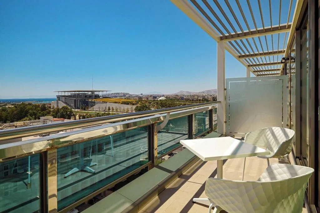 JUNIOR SUITE CITY VIEW KING BED Room, Athens Marriott Hotel, Athens