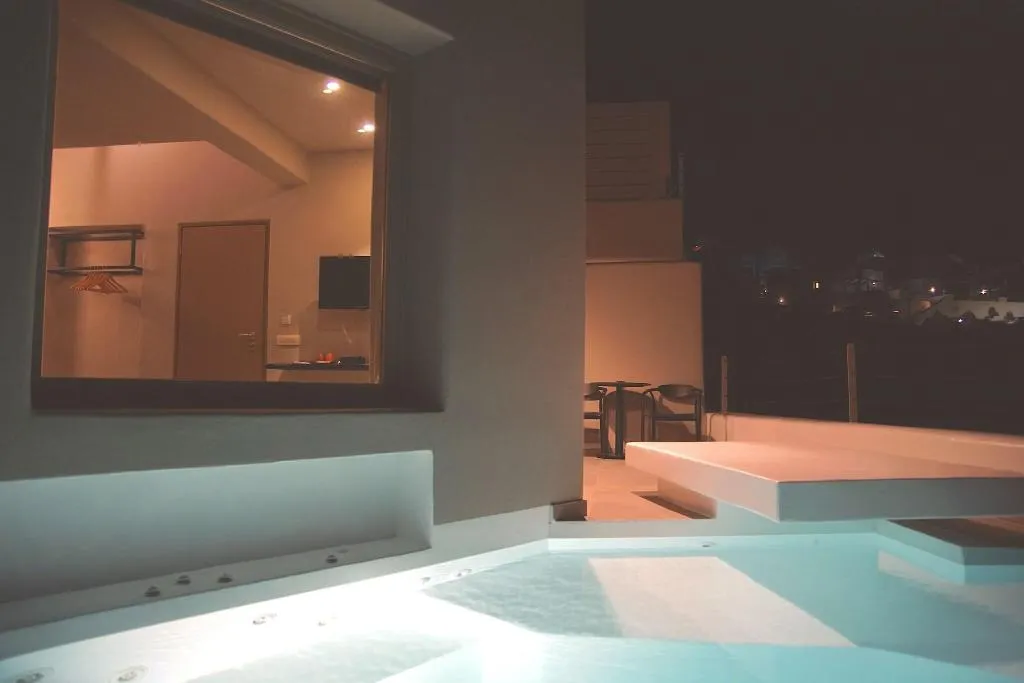 Terrace, Black Diamond Suites - Adults Only, Santorini