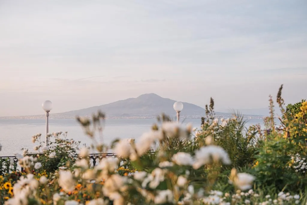 Terrace, Grand Hotel Europa Palace, Naples