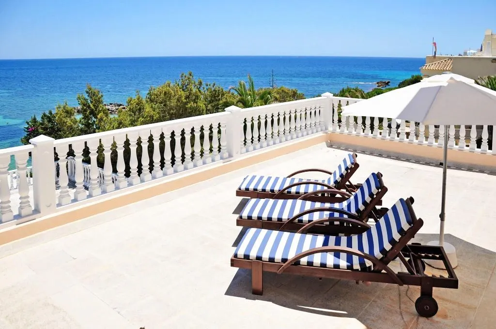 Terrace, Grand Hotel Palladium, Ibiza