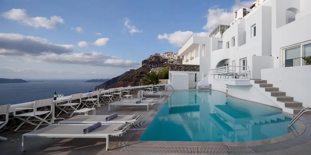 Pool, Panorama Suites, Santorini