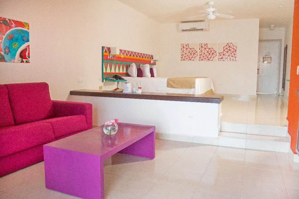 JUNIOR SUITE SEA VIEW Room, All Ritmo Cancun Resort & Water Park, Cancun Area