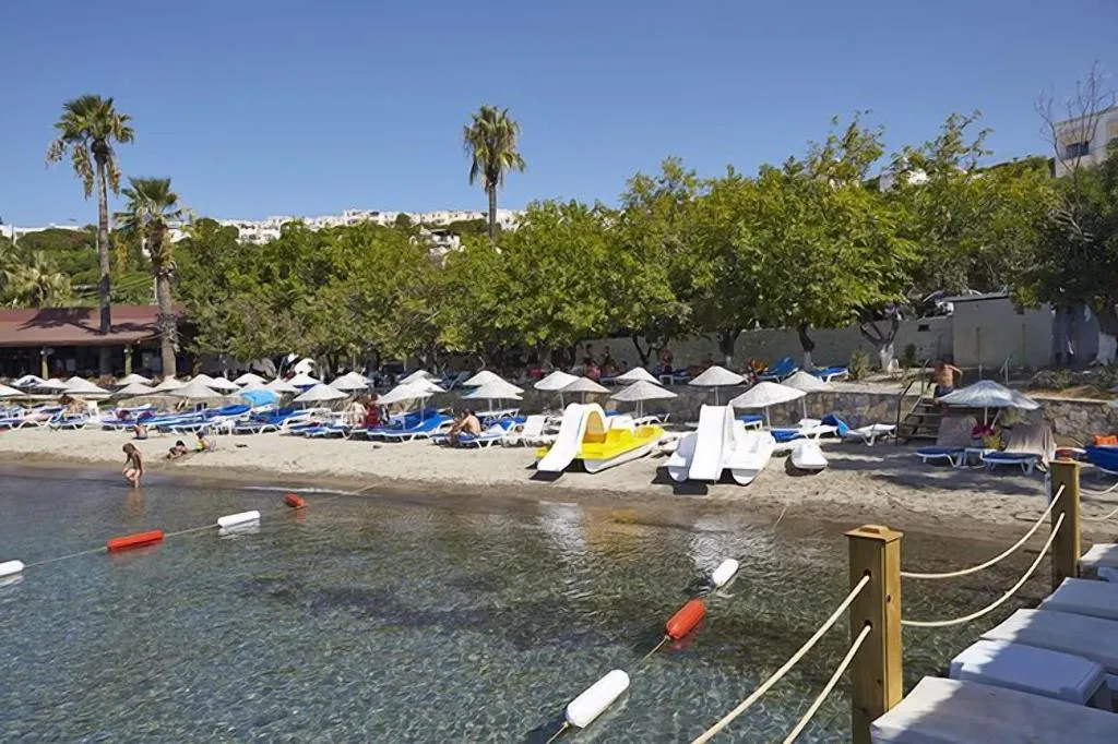 Beach, Meteor Beach Hotel, Bodrum