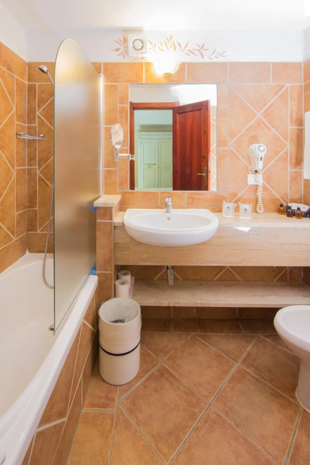 Double or Twin SEA VIEW WITH BALCONY Room, Colonna Beach Hotel Marinella, Olbia