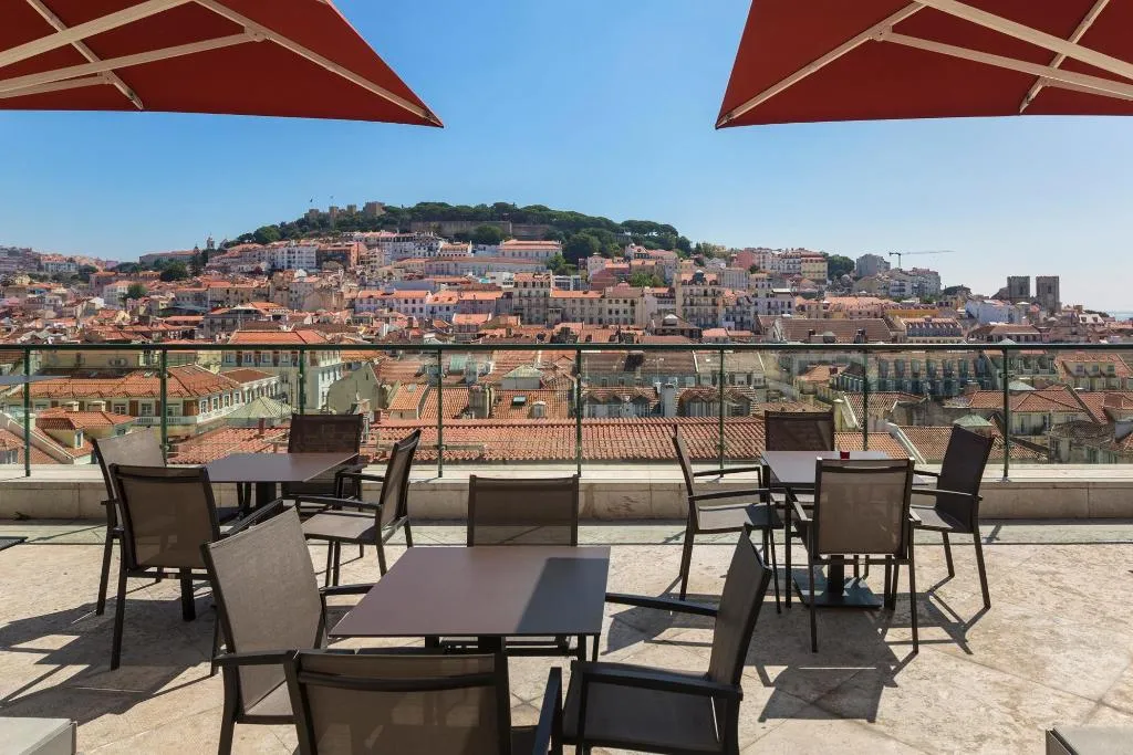 Terrace, Hotel do Chiado, Lisbon