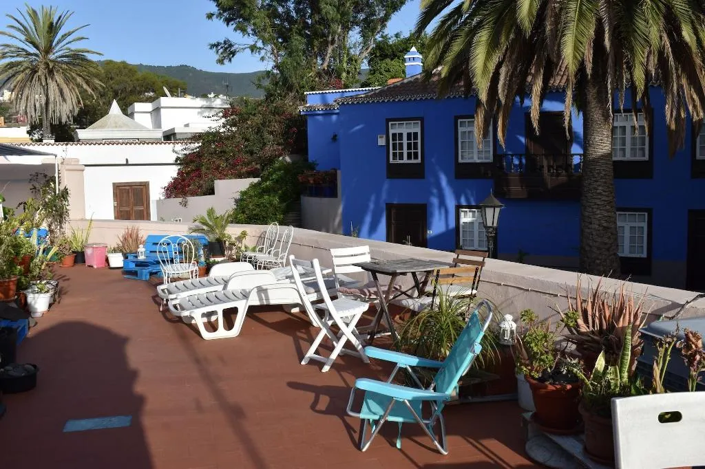 Terrace, Hostel La Casa Encantada, La Palma