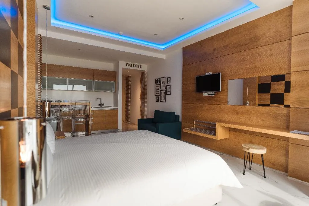 JUNIOR SUITE SEA VIEW Room, Vrachia Beach Hotel & Suites - Adults Only, Cyprus