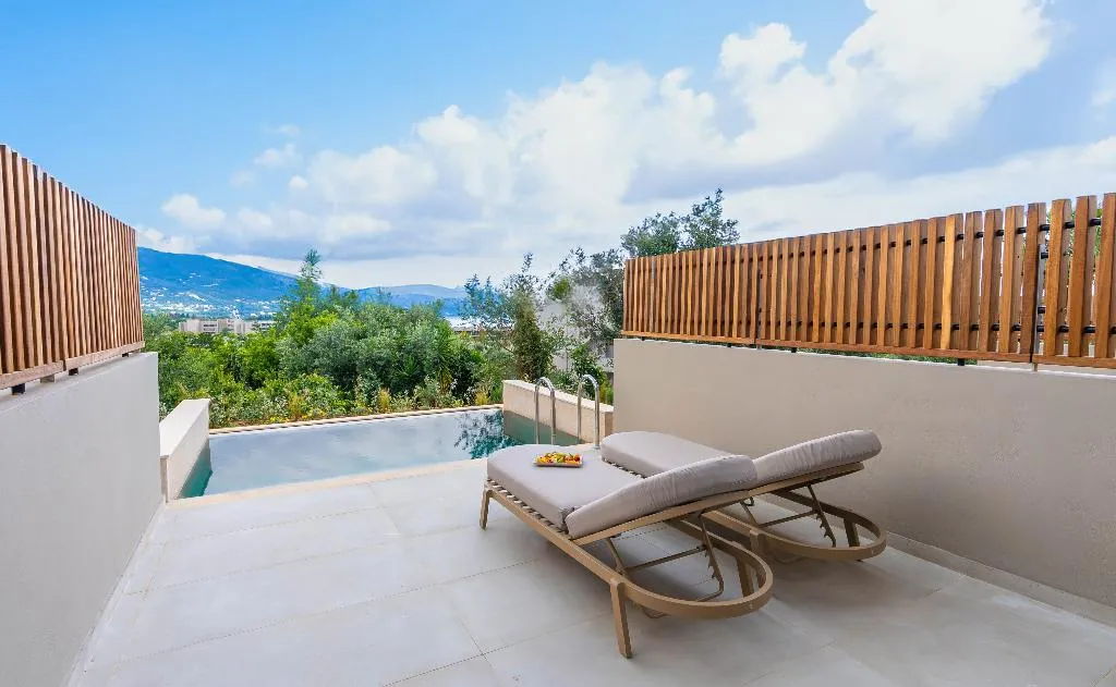 JUNIOR SUITE WITH PRIVATE POOL Room, Iolida Corfu Resort & Spa, Corfu