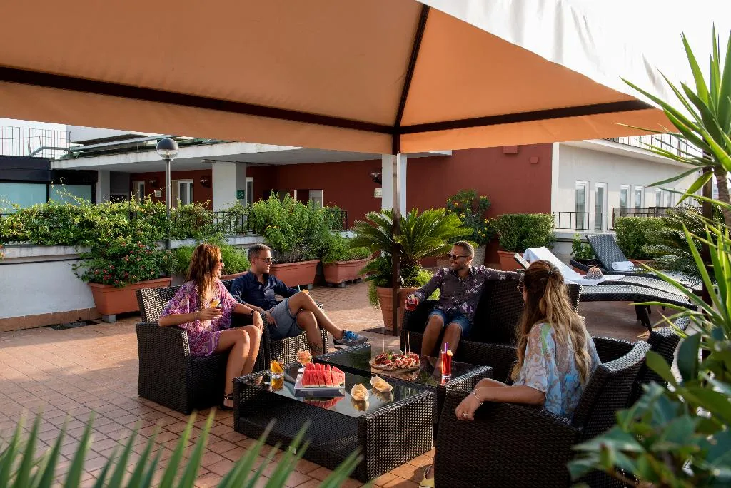 Terrace, Magris Hotel, Naples
