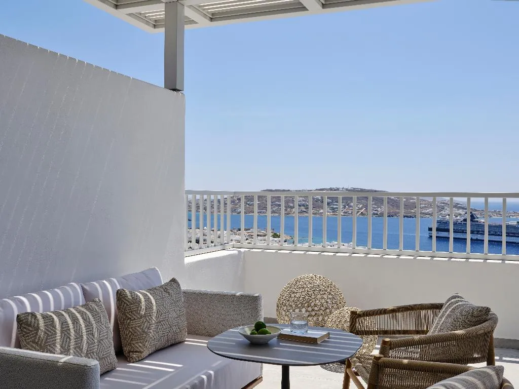 DOUBLE SEA VIEW Room, Deos Mykonos - A Myconian Collection Hotel, Mykonos