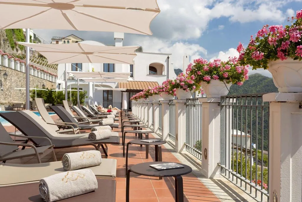 Terrace, Villa Piedimonte, Naples