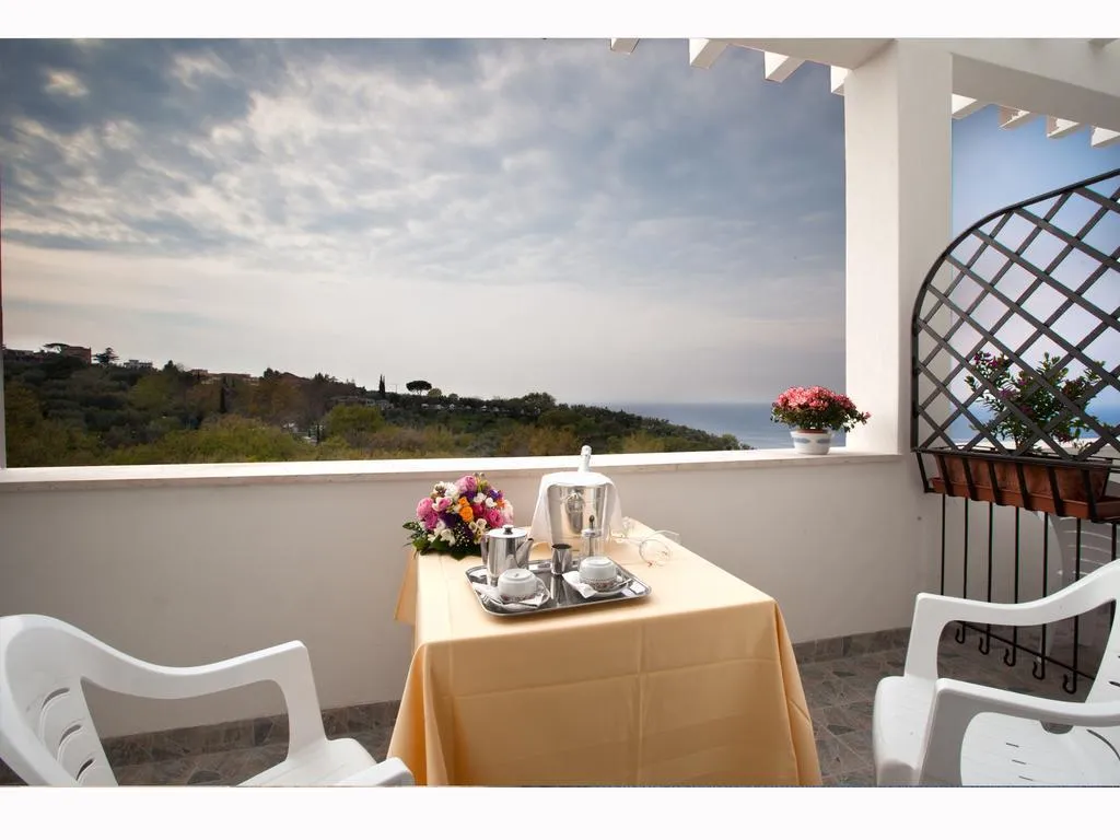 Terrace, Hotel Britannia, Naples