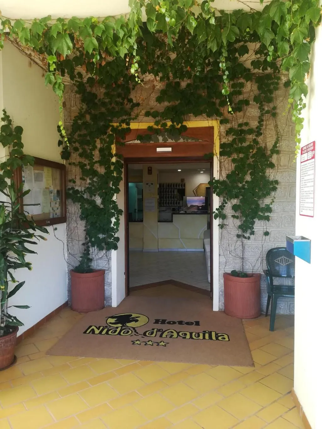 Lobby, Hotel Nido D'Aquila, Olbia