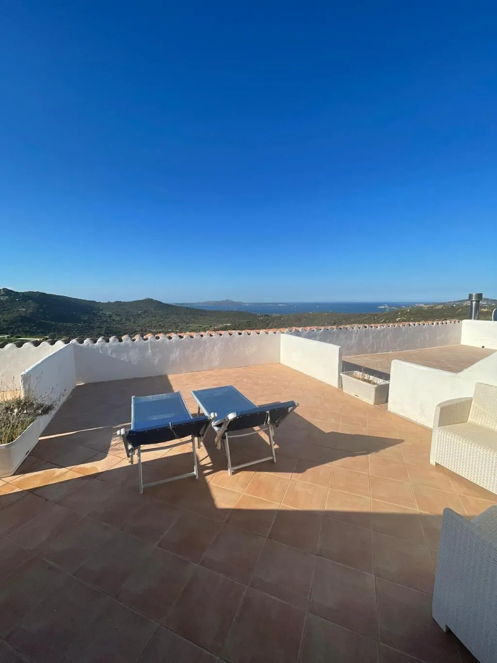 Terrace, Micalosu Hotel, Olbia