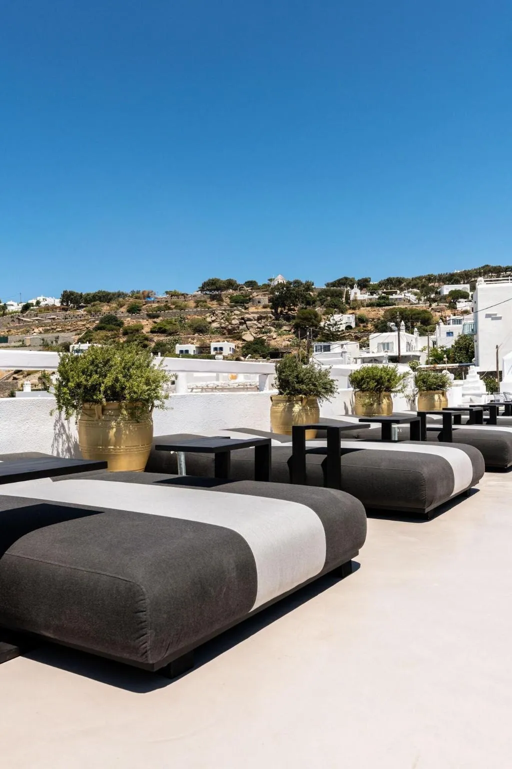Terrace, The Townhouse Mykonos, Mykonos
