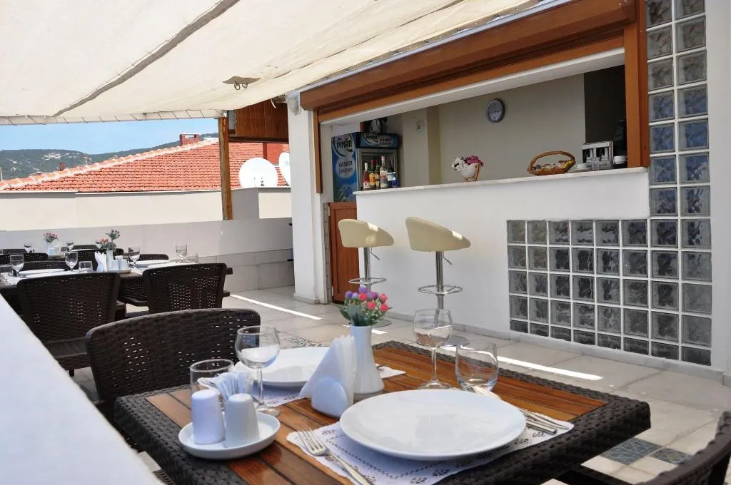 Terrace, Hotel Karacam, Izmir