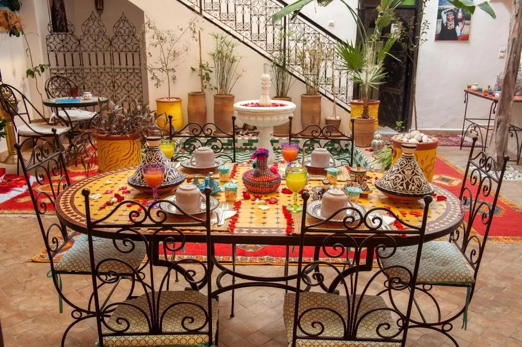 Restaurant, Riad Fuschia, Marrakech