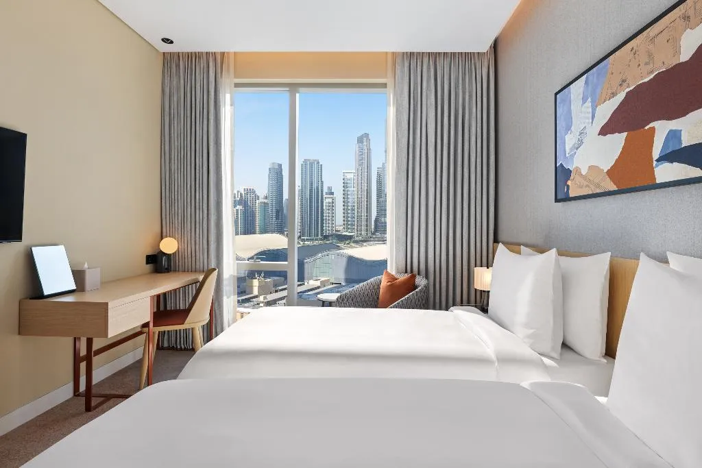 TWIN DELUXE Room, Vida Dubai Mall, Dubai