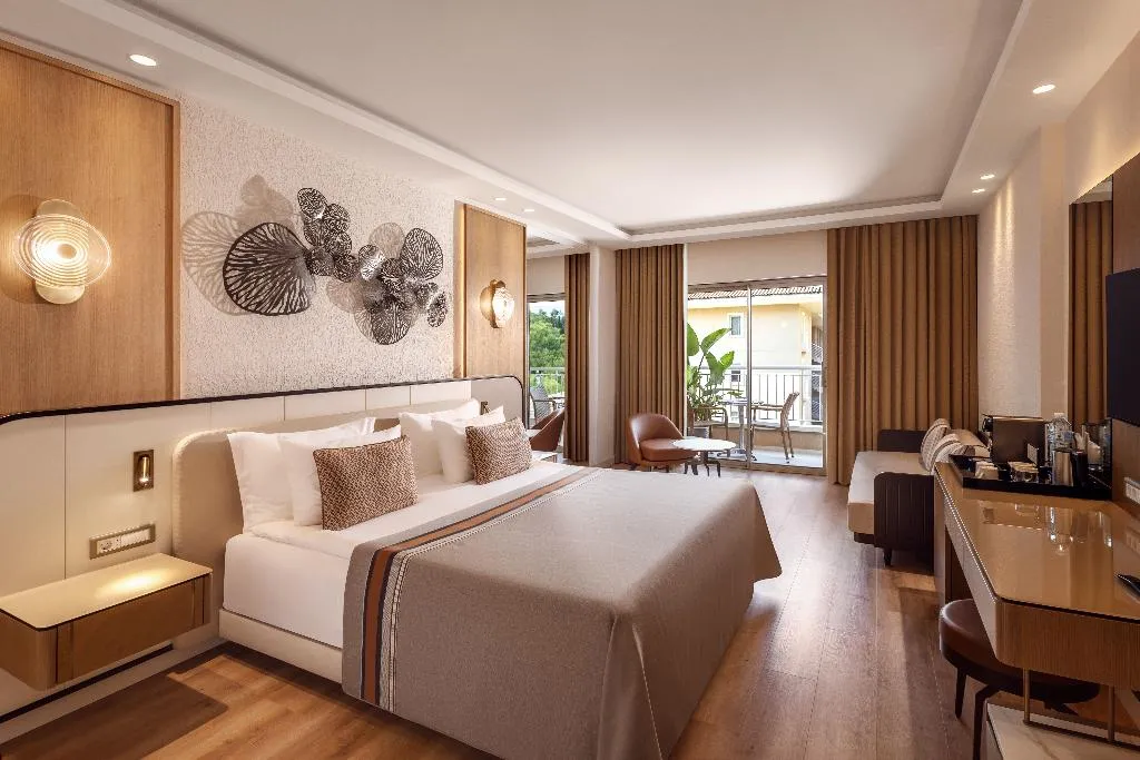 DOUBLE DELUXE SIDE SEA VIEW Room, AKKA Hotels Antedon, Antalya