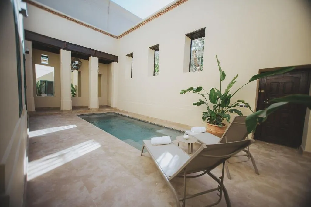 Pool, Hotel Les Deux Tours, Marrakech