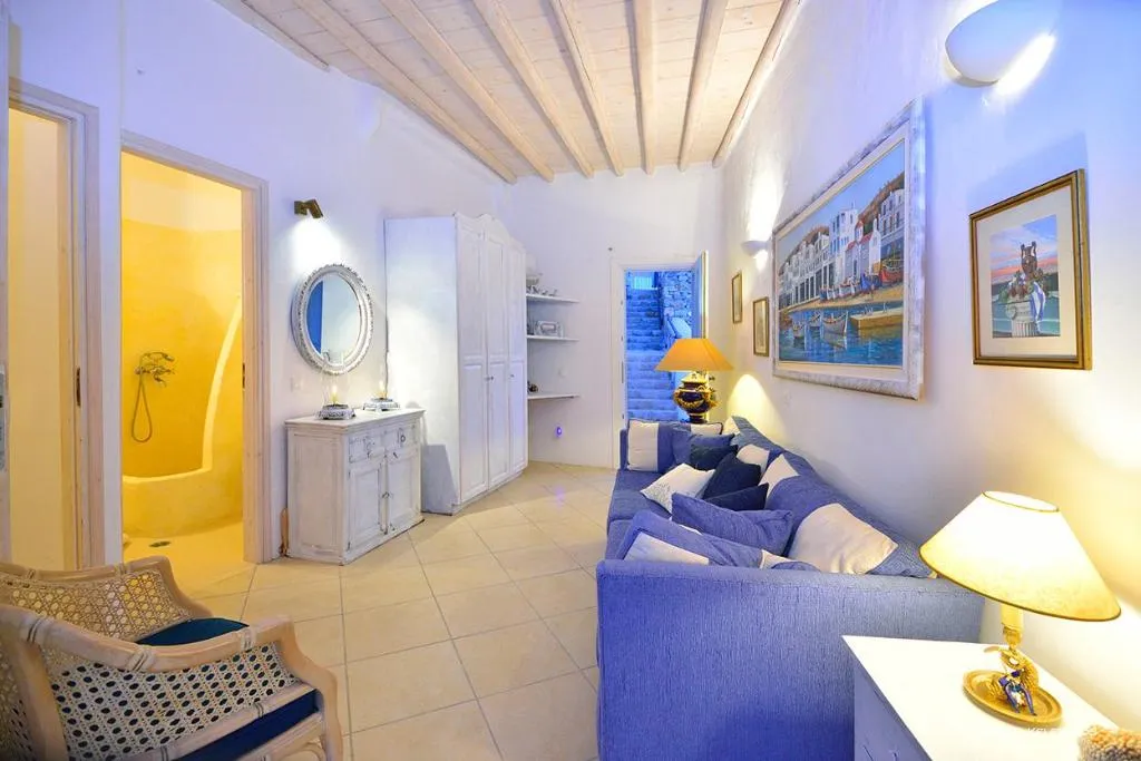 VILLA FIVE BEDROOMS WITH PRIVATE POOL Room, Aegean Pearl Villas  Kanalia, Mykonos