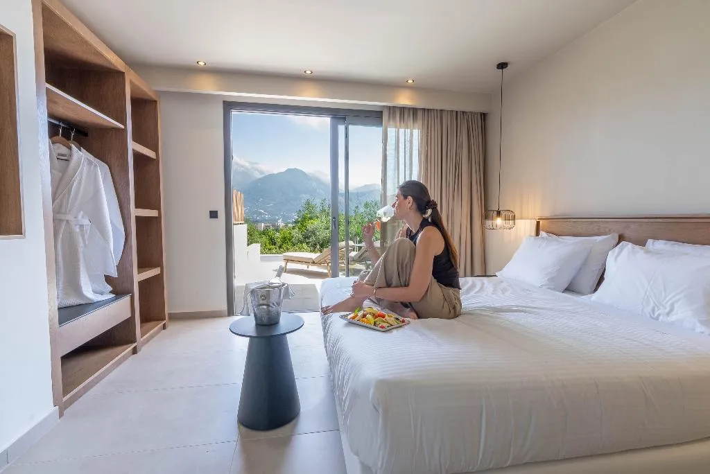 JUNIOR SUITE WITH PRIVATE POOL Room, Iolida Corfu Resort & Spa, Corfu