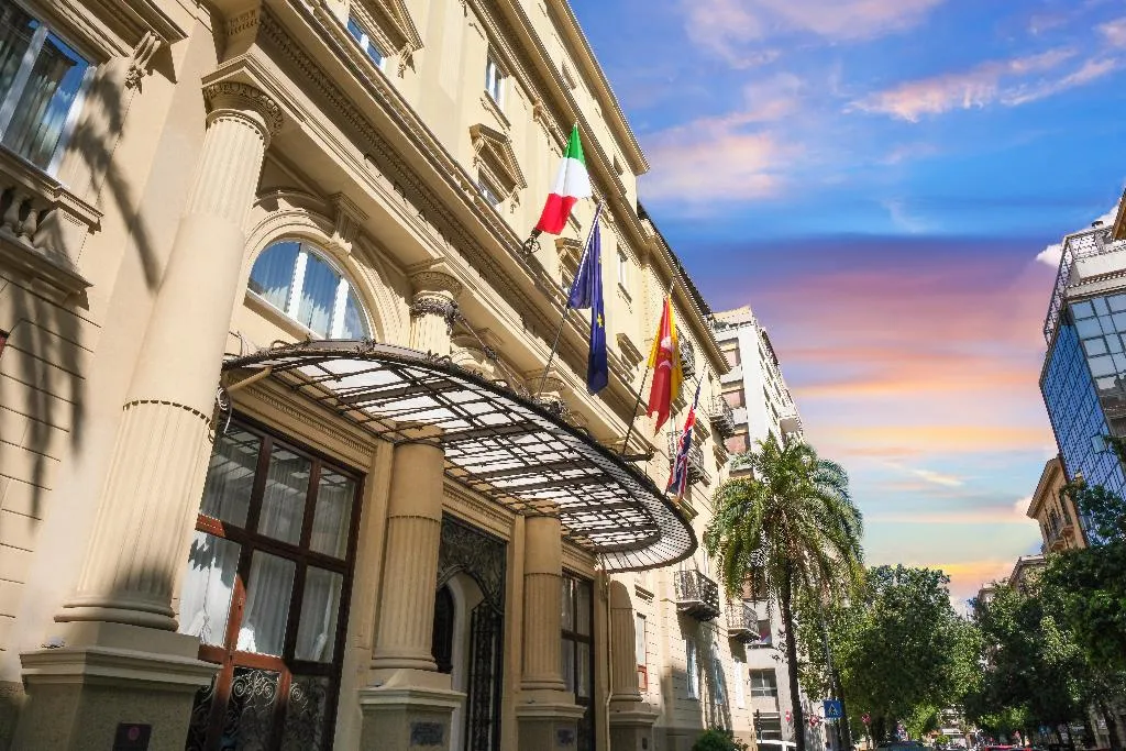 General view, Grand Hotel et des Palmes, Palermo
