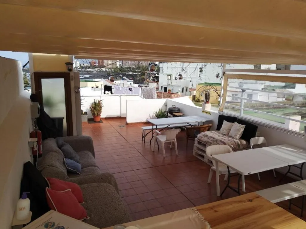 Terrace, Puerto Nest Hostel, Tenerife