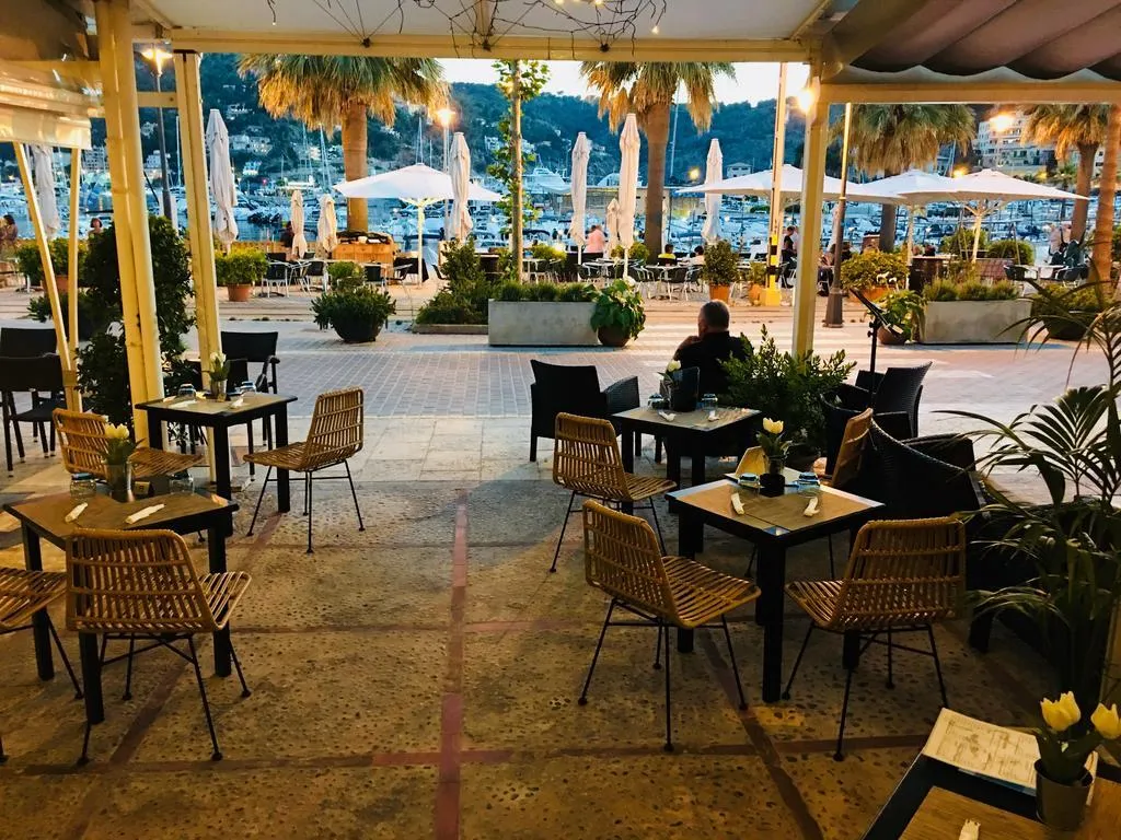 Terrace, Miramar, Majorca