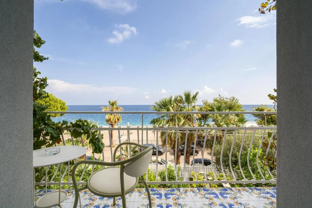 TRIPLE SEA VIEW WITH TERRACE Room, Hotel Rivage Taormina, Taormina