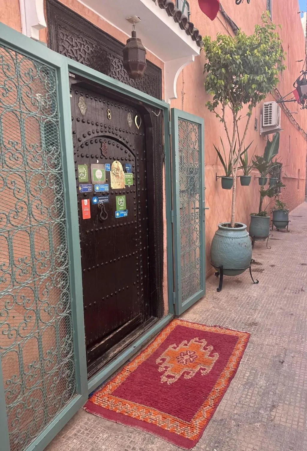 General view, Riad Anabel, Marrakech
