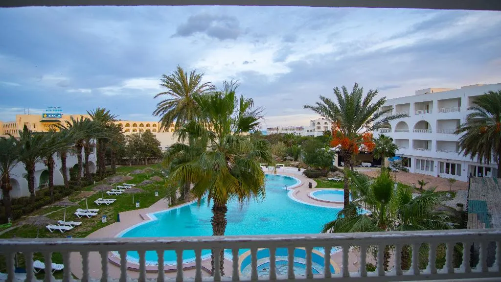 Terrace, Blumar Resort & Spa, Tunisia